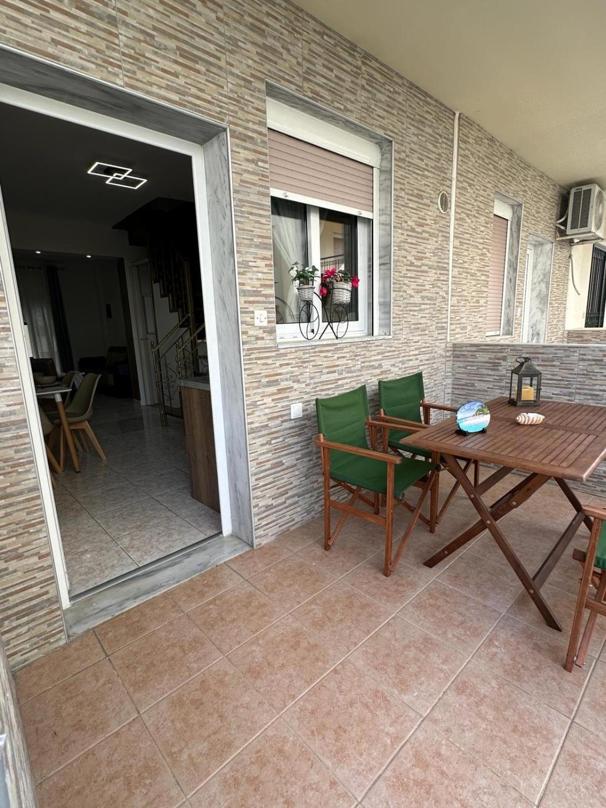 Meli Μaisonette Villa Pefkochori Bagian luar foto