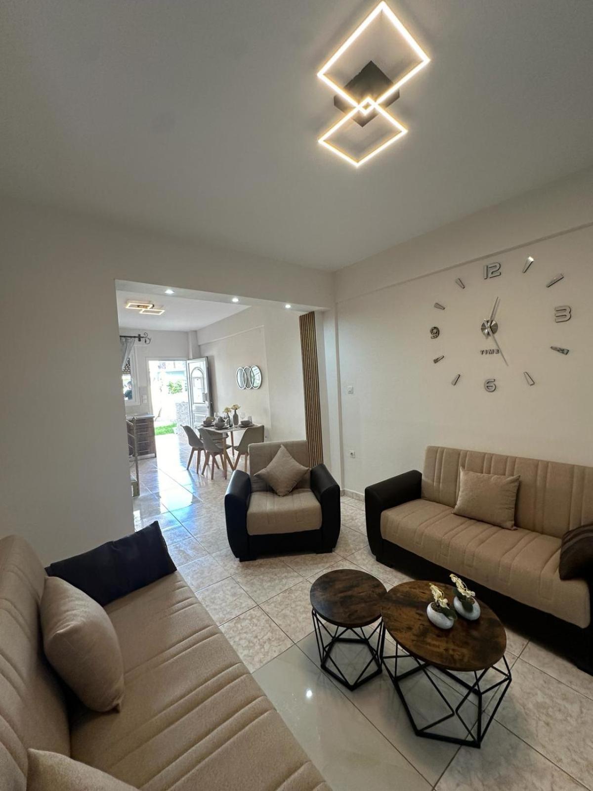 Meli Μaisonette Villa Pefkochori Bagian luar foto